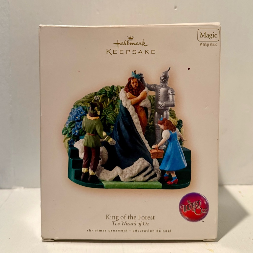 Hallmark Keepsake Wizard of Oz Ornament - Blue, Green, Silver, Brown